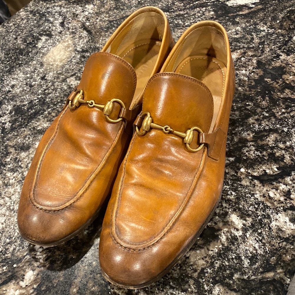 Gucci Jordaan leather loafer
